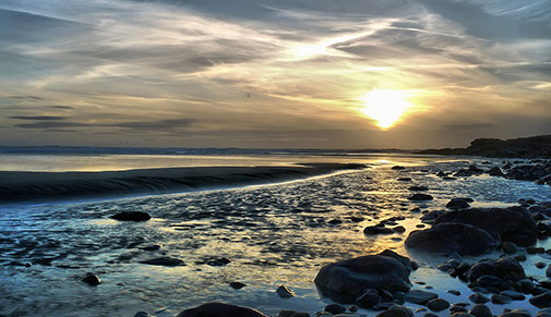 Porthcawl coastline, South Wales