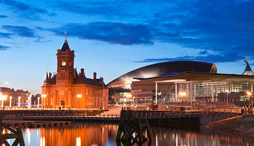 Cardiff Bay, South Wales